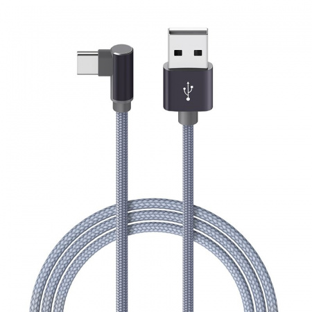Кабель Borofone BX26 Express, USB - USB Type-C, 1 м, серый