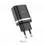 Зарядное устройство HOCO C12Q Smart, 3A, черный, 18W, QC3.0 / QC2.0