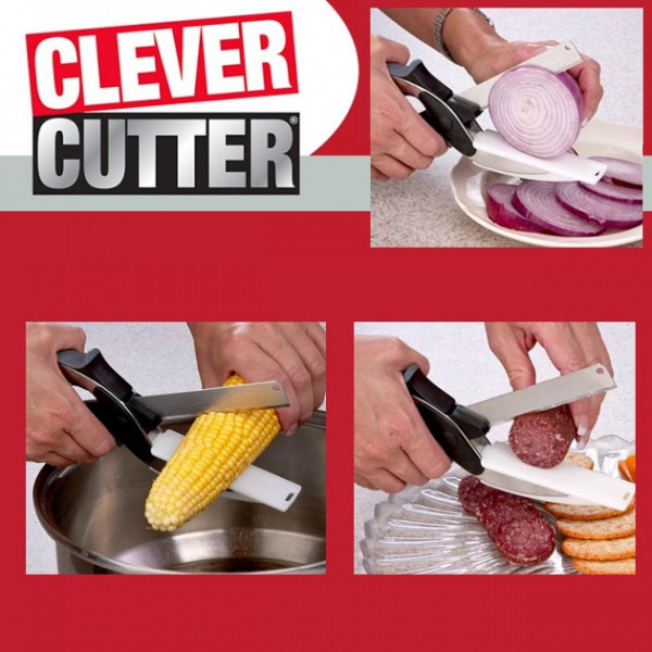 Умный кухонный нож Clever Cutter