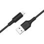 Кабель Hoco X26 Xpress USB - micro USB, 1 м черный