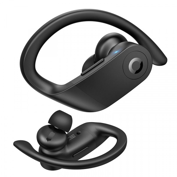 Беспроводные наушники HOCO ES40 Genial, Bluetooth, 50 мАч, Черный, кейс 400 мАч,вызов Siri
