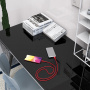Кабель Borofone BX15 SoftJet USB - micro USB, 1 м красный