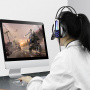 Проводные наушники BOROFONE BO100 Fun gaming, Jack 3.5mm, 2,4м, Черный
