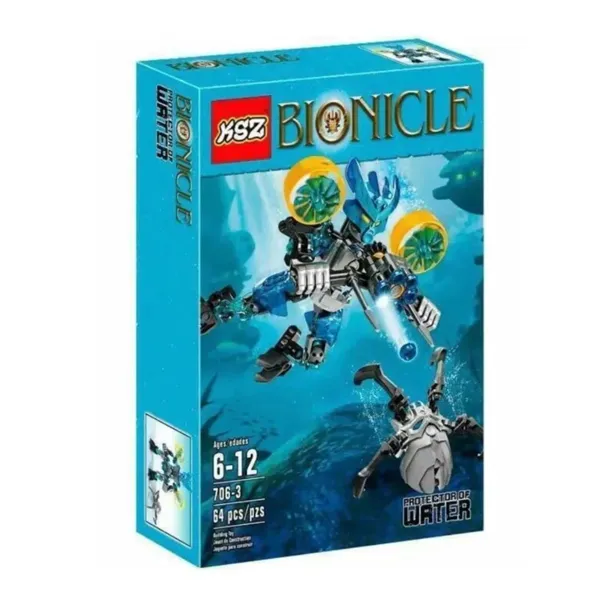 Конструктор KZS Bionicle 706-3 Страж воды 65 деталей