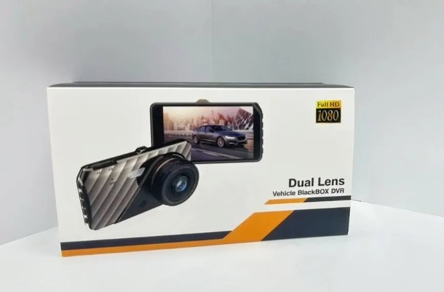 Видеорегистратор Dual lens с камерой заднего вида
