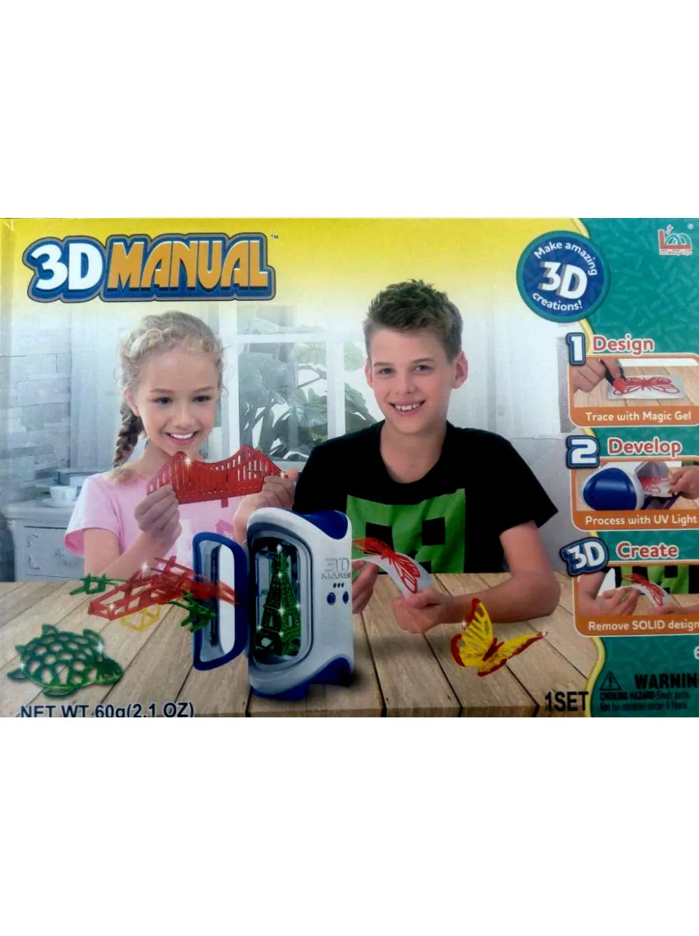 Набор для творчества 3D Manual