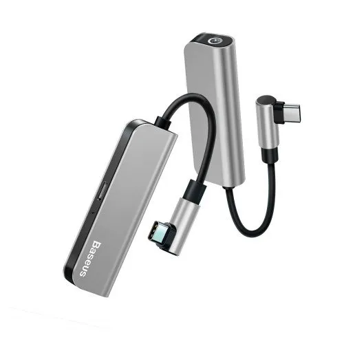 Адаптер Baseus L53 CATL53-S1, USB Type-C - mini jack 3.5 mm