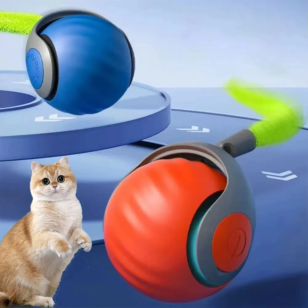 Интерактивная игрушка с хвостом для кота