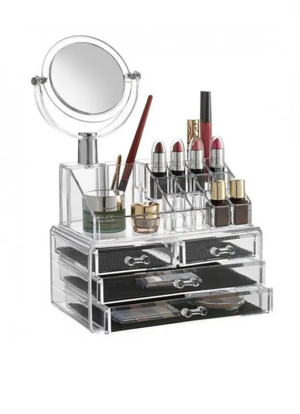 Акриловый органайзер для косметики Cosmetic Storage Box