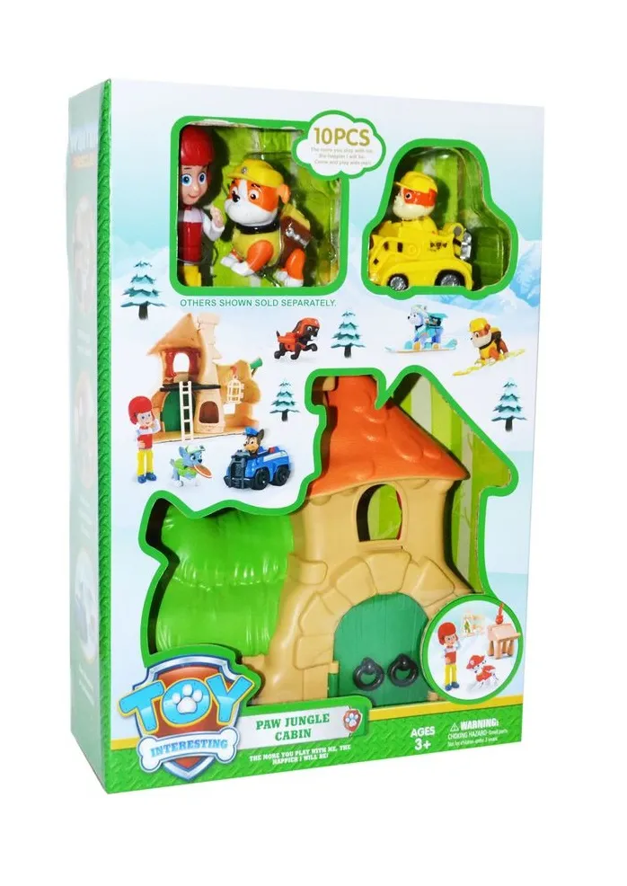 Щенячий Патруль Набор Paw Jungle Cabin