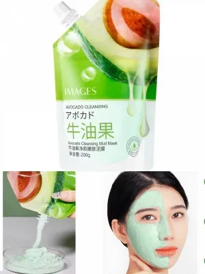 Маска для лица с экстрактом авокадо Images Avocado Cleansing Mud Mask 200 мл