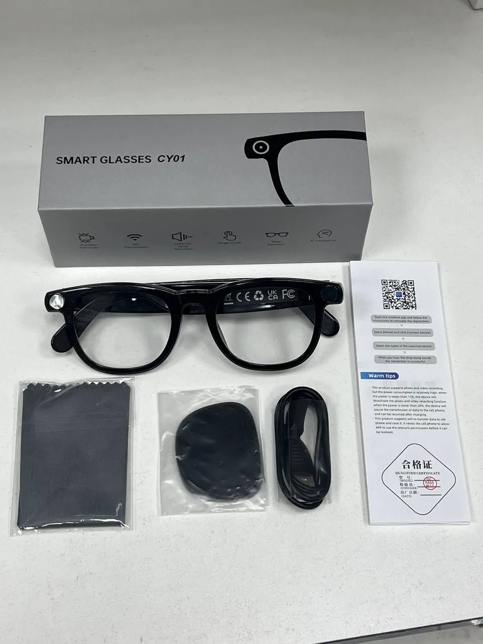 Умные bluetooth очки Smart Glasses CY01