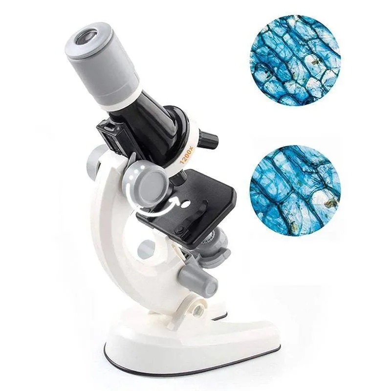 Детский настольный микроскоп с набором для исследований Scientific Microscope